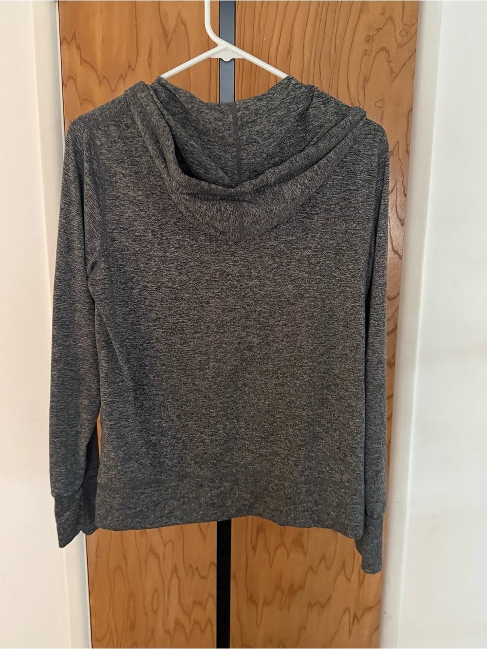 Vuori Halo Performance Heather Charcoal Full-Zip Hoodie size large - Picture 2 of 4